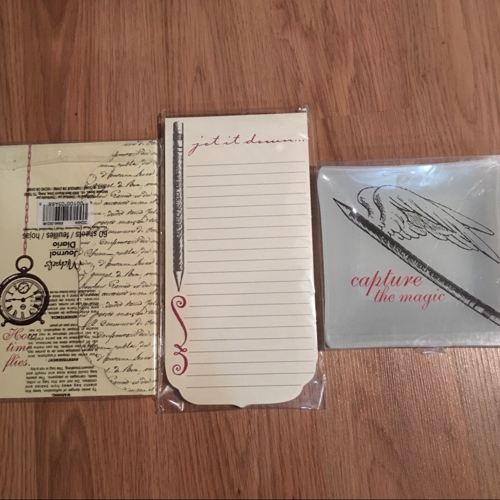 How Time Flies Journal, Plate, Notepad
